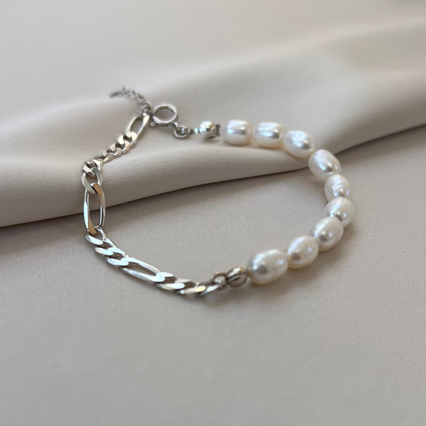 צמיד ליילה מכסף