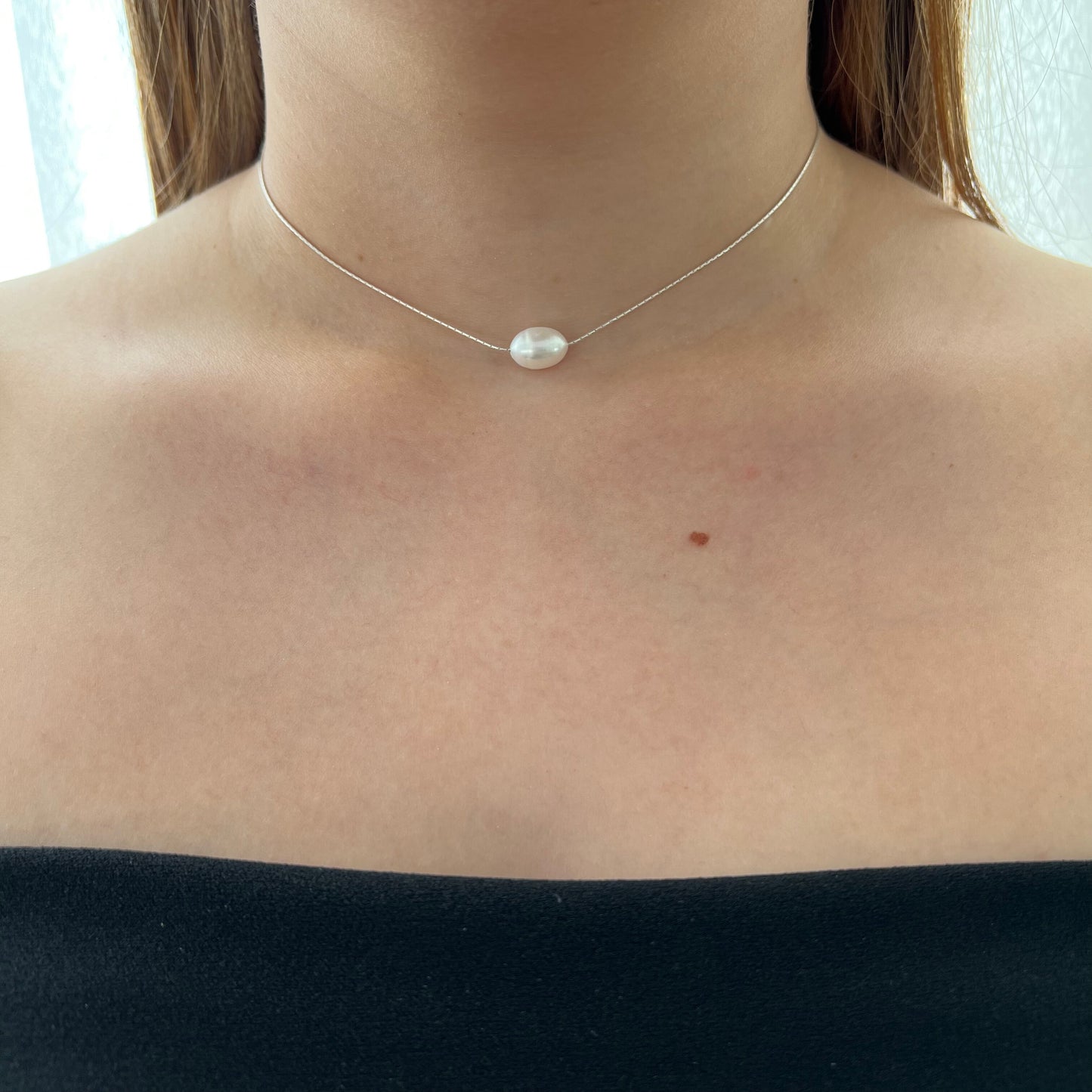 צ'וקר פנינה בכסף