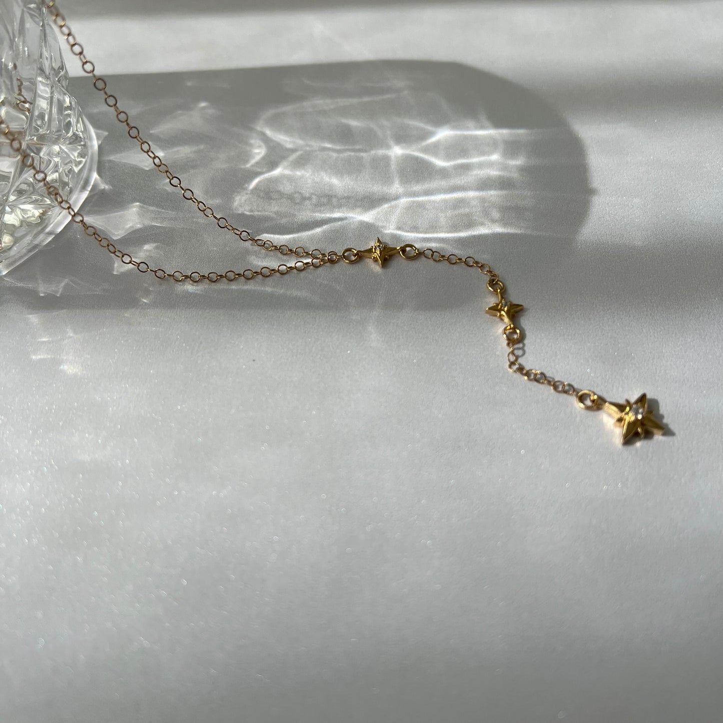 שרשרת כוכב הצפון בזהב