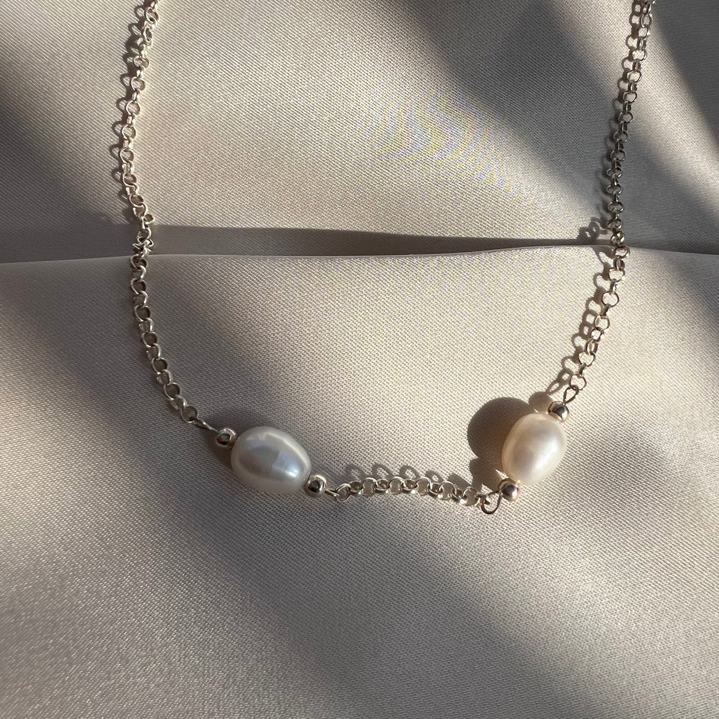 שרשרת אנט בכסף