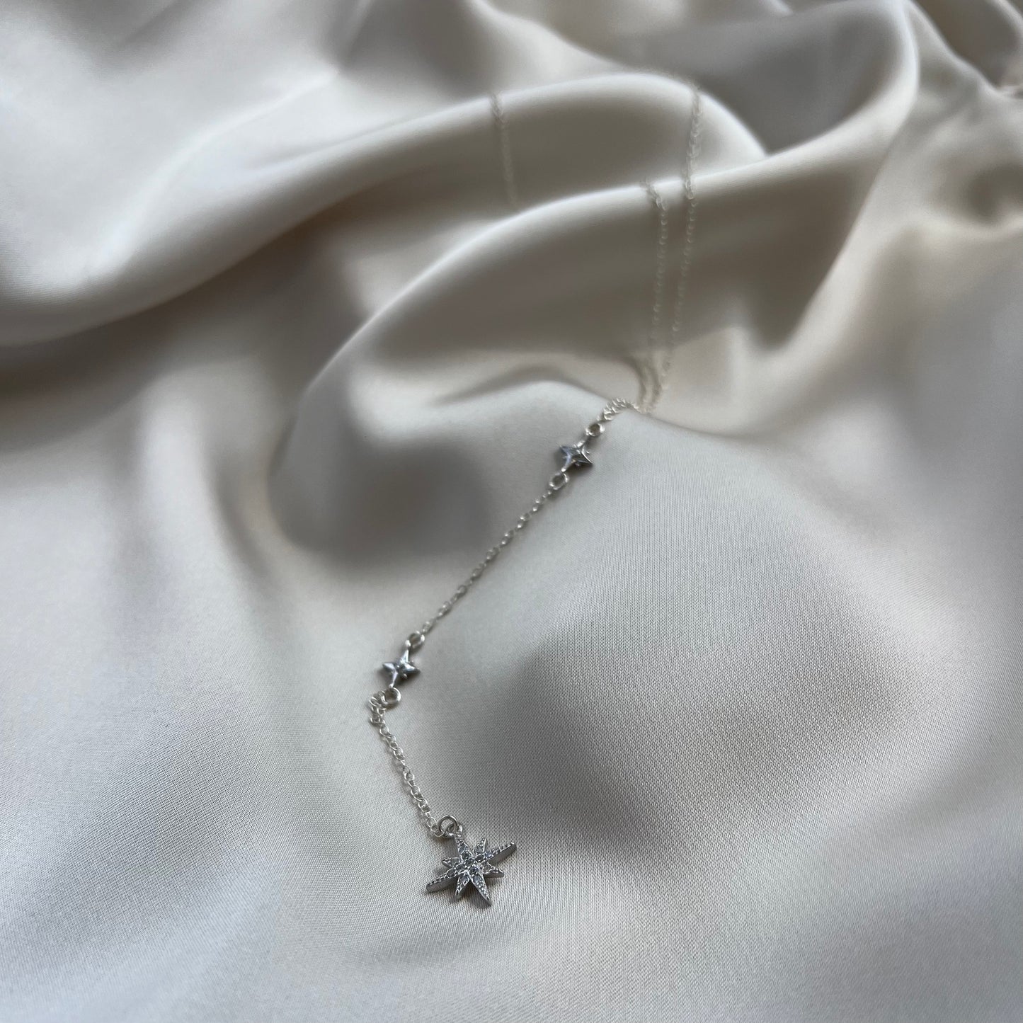 שרשרת כוכב הצפון בכסף