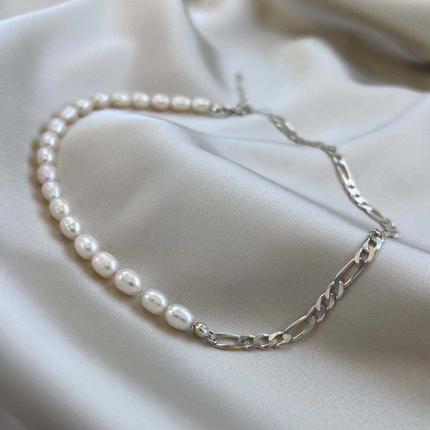 שרשרת ליילה צ'וקר מכסף